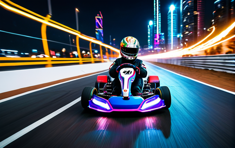 카트라이더 커뮤니티 이벤트 - Kart Setup Sharing**
"A brightly lit garage scene with a focus on a colorful, customized kart. Tool... 카트라이더 커뮤니티 이벤트 - Kart Setup Sharing**
"A brightly lit garage scene with a focus on a colorful, customized kart. Tool...