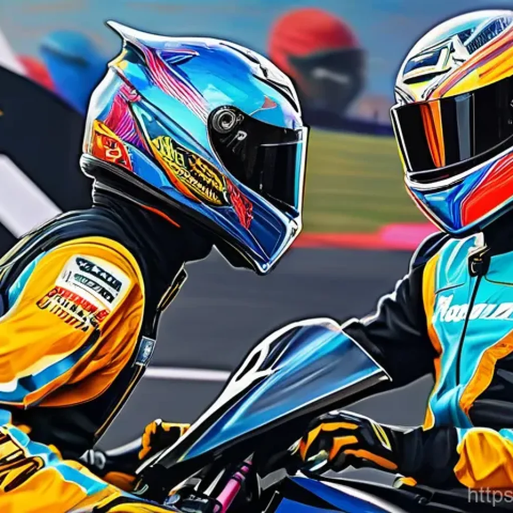 카트라이더 팬아트와 글로벌 커뮤니티 연계 - **Prompt:** A vibrant, dynamic illustration depicting a global online community of KartRider fans ac...