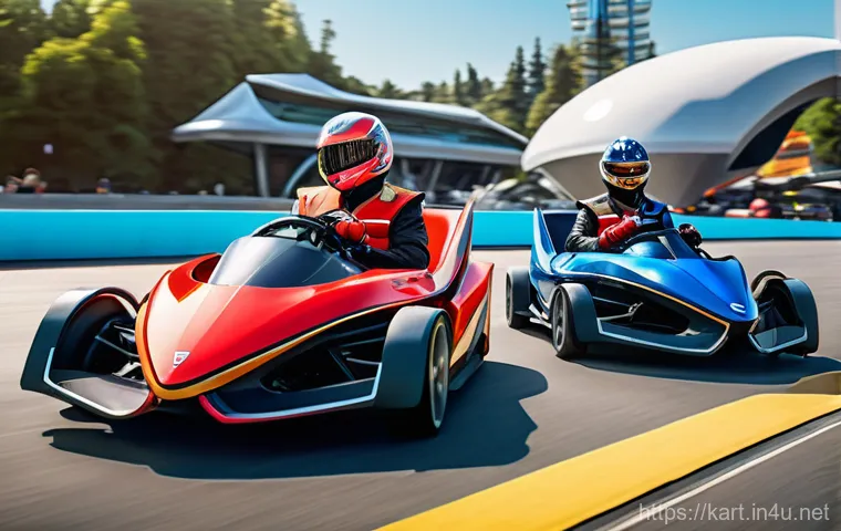 카트라이더 팬아트와 글로벌 커뮤니티 연계 - **Prompt:** A vibrant, dynamic illustration depicting a global online community of KartRider fans ac... 카트라이더 팬아트와 글로벌 커뮤니티 연계 - **Prompt:** A vibrant, dynamic illustration depicting a global online community of KartRider fans ac...