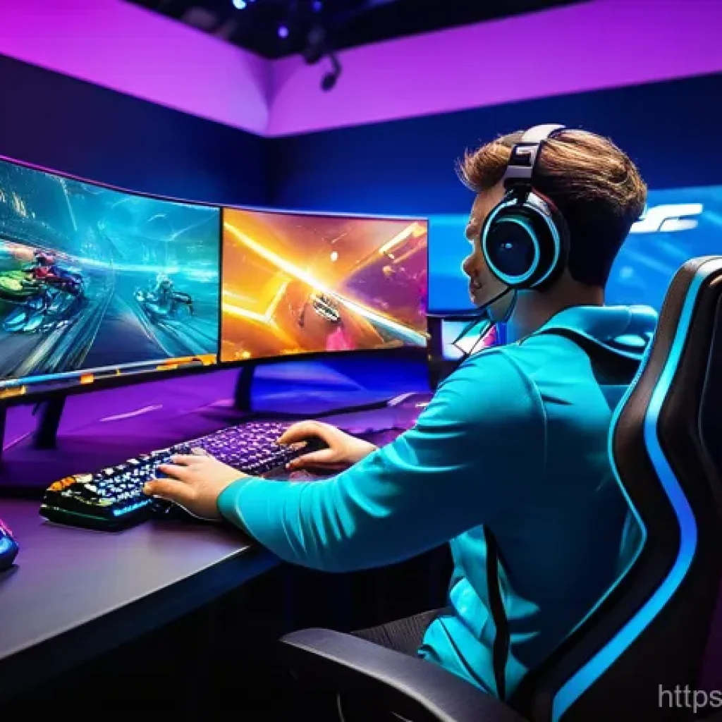 카트라이더 프로 리그 예고 - A legendary KartRider: Drift professional gamer, resembling a seasoned veteran, intensely focused on...