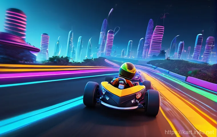 카트라이더 초보 유저와 이벤트 활용 공략 - **Image Prompt: A Beginner's First Victory**
A bright and cheerful cartoon-style racer, with a w... 카트라이더 초보 유저와 이벤트 활용 공략 - **Image Prompt: A Beginner's First Victory**
A bright and cheerful cartoon-style racer, with a w...