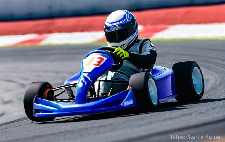 카트라이더 초보 유저를 위한 게임 스타트 가이드 - **Prompt:** A cheerful, determined young female gamer, wearing a casual outfit and a gaming headset,...