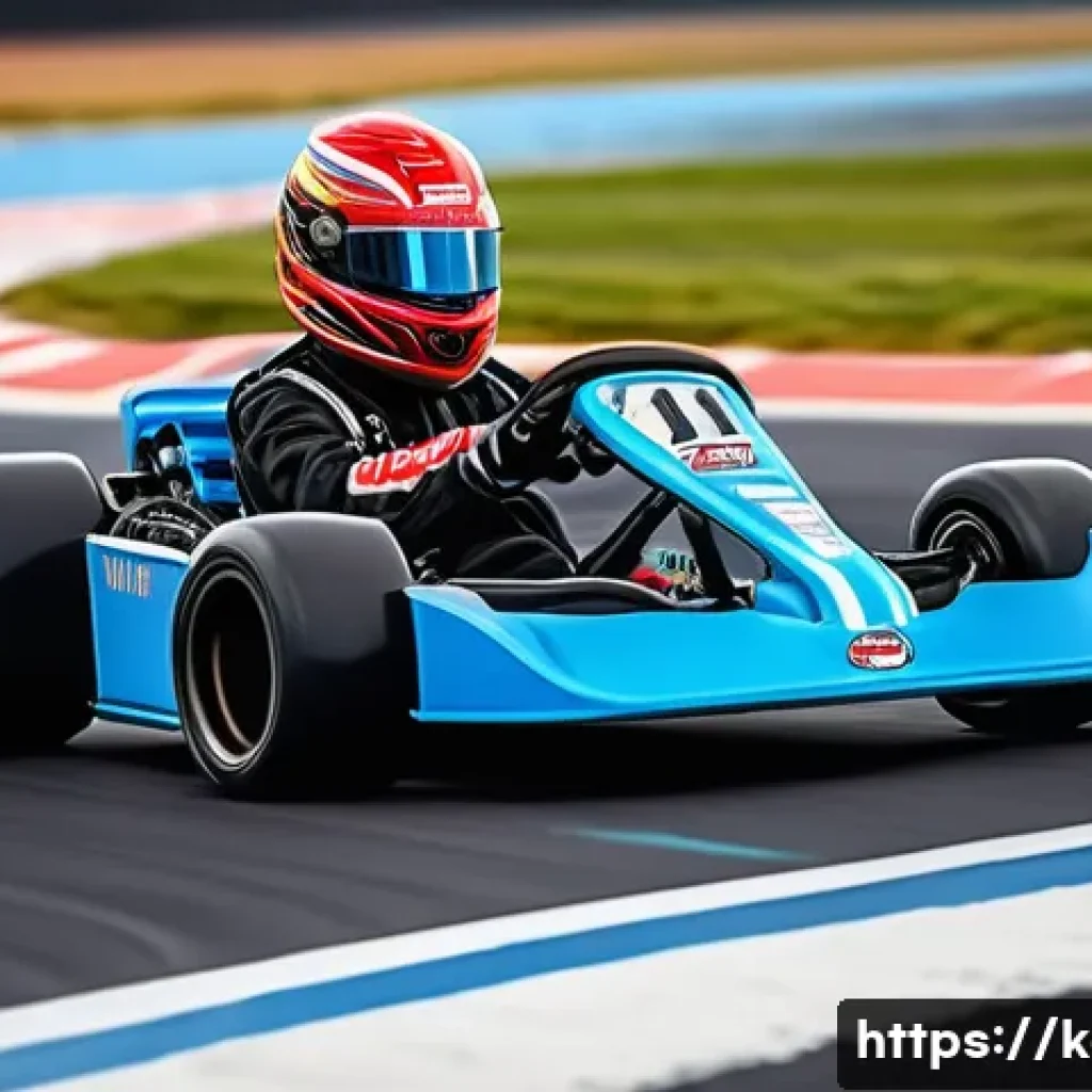 카트라이더 드리프트 초보 코칭 - A vibrant, high-energy scene of a KartRider kart mid-drift on a highly detailed and brightly lit rac...